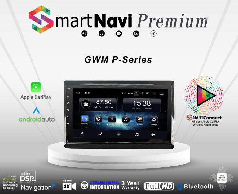 GWM P-Series Android Apple Car Play InDash Navigation Multimedia - Image 2