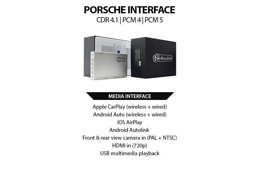 Porsche Media Interface