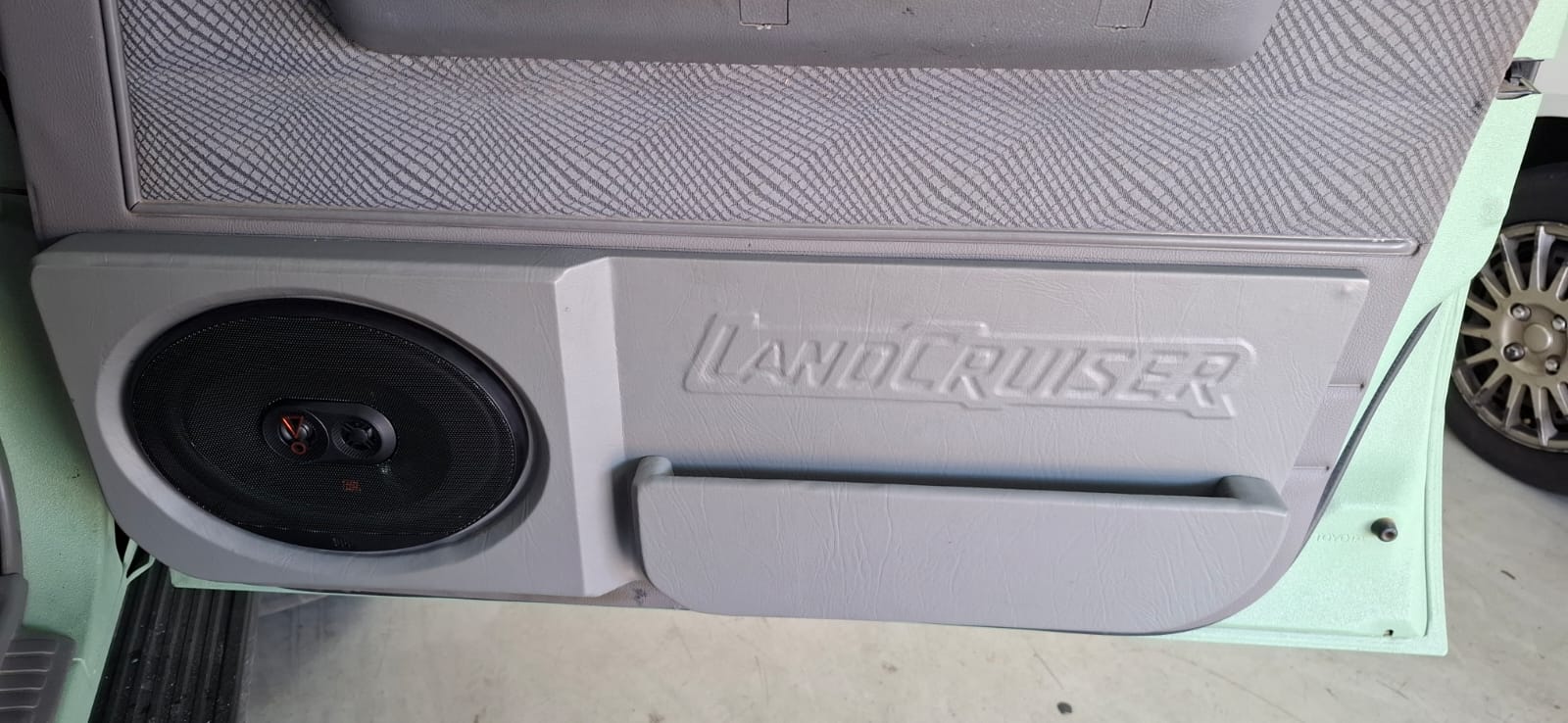 Toyota Land Cruiser 70 Series Front Door Speaker Panels with Pocket - Image 2